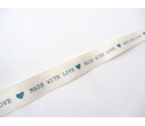 Aufnäher Borte made with ❤ Love